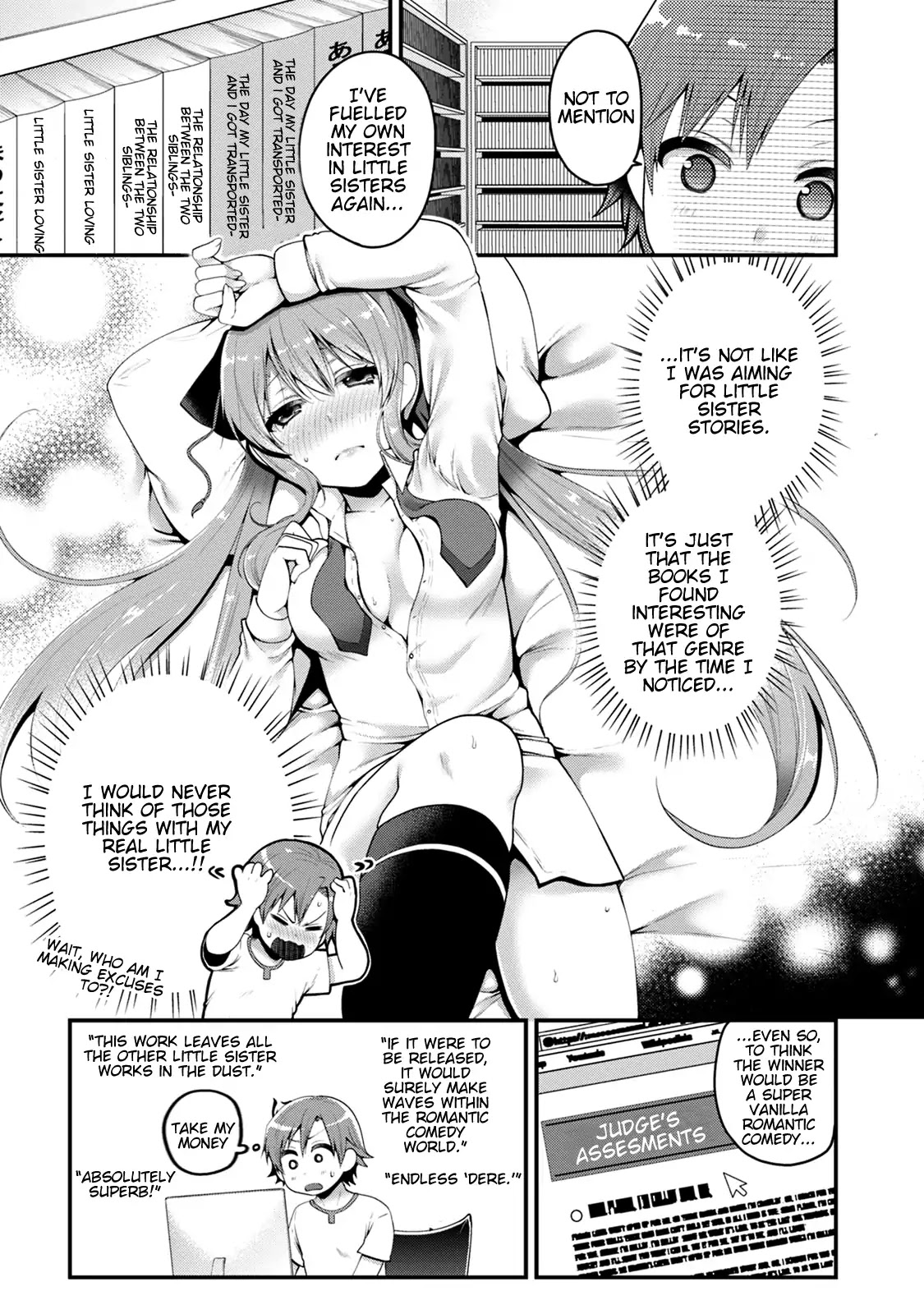 Ore ga Suki nano wa Imouto dakedo Imouto ja Nai Chapter 1 page 16 - Chapter 1: The Reason My Little Sister and I Became Light Novel Authors (1)