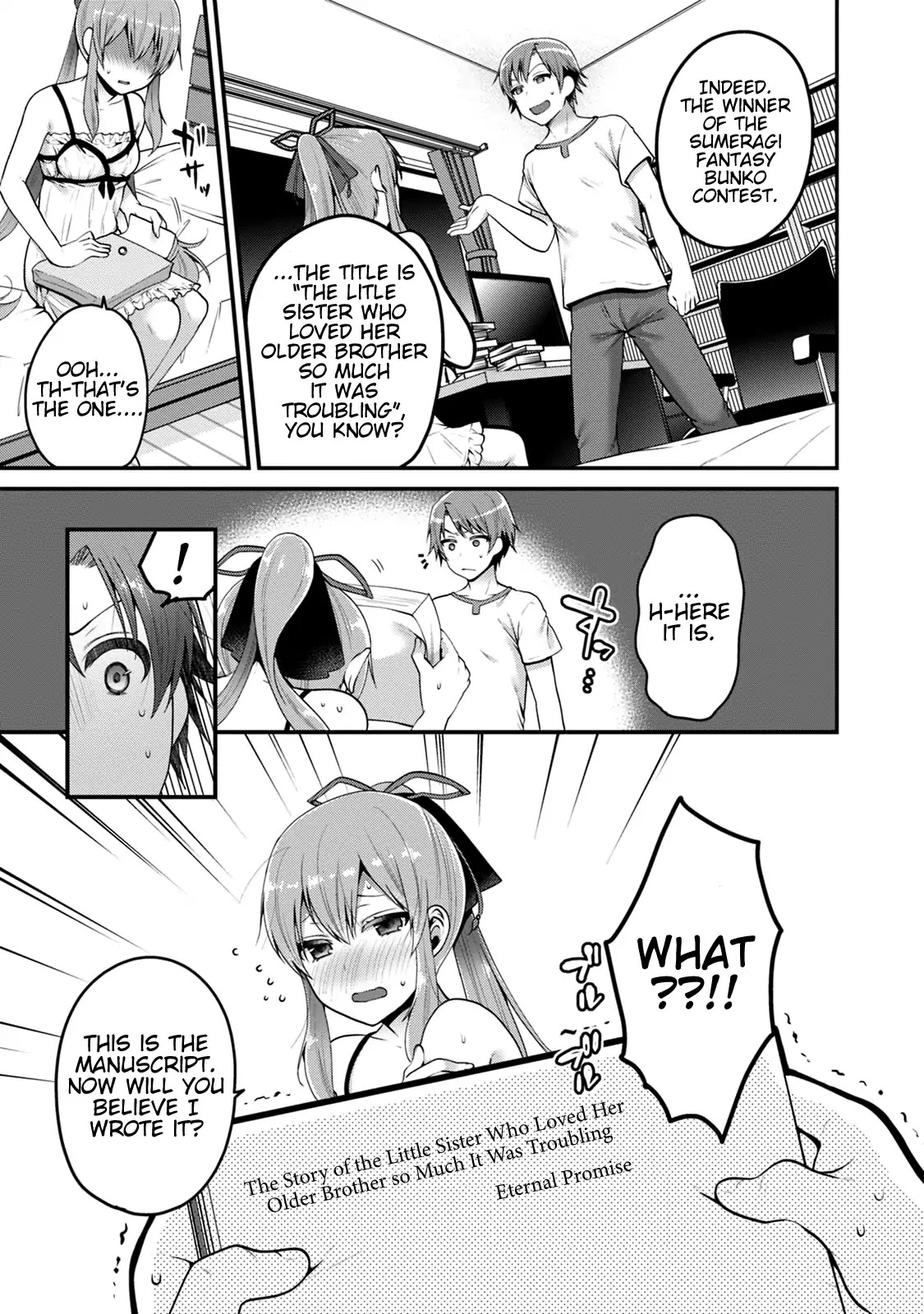 Ore ga Suki nano wa Imouto dakedo Imouto ja Nai Chapter 1 page 31 - Chapter 1: The Reason My Little Sister and I Became Light Novel Authors (1)