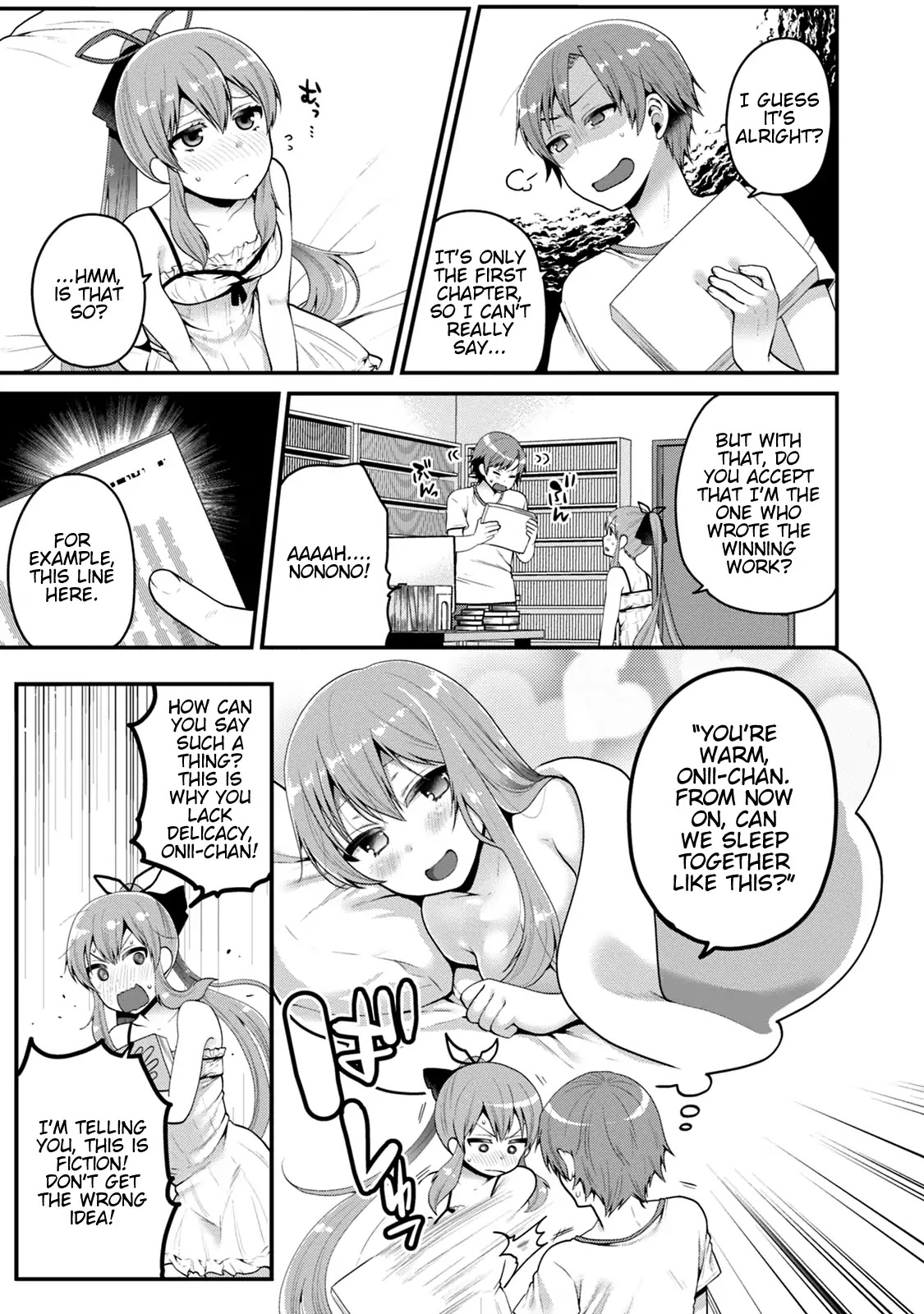 Ore ga Suki nano wa Imouto dakedo Imouto ja Nai Chapter 1 page 35 - Chapter 1: The Reason My Little Sister and I Became Light Novel Authors (1)
