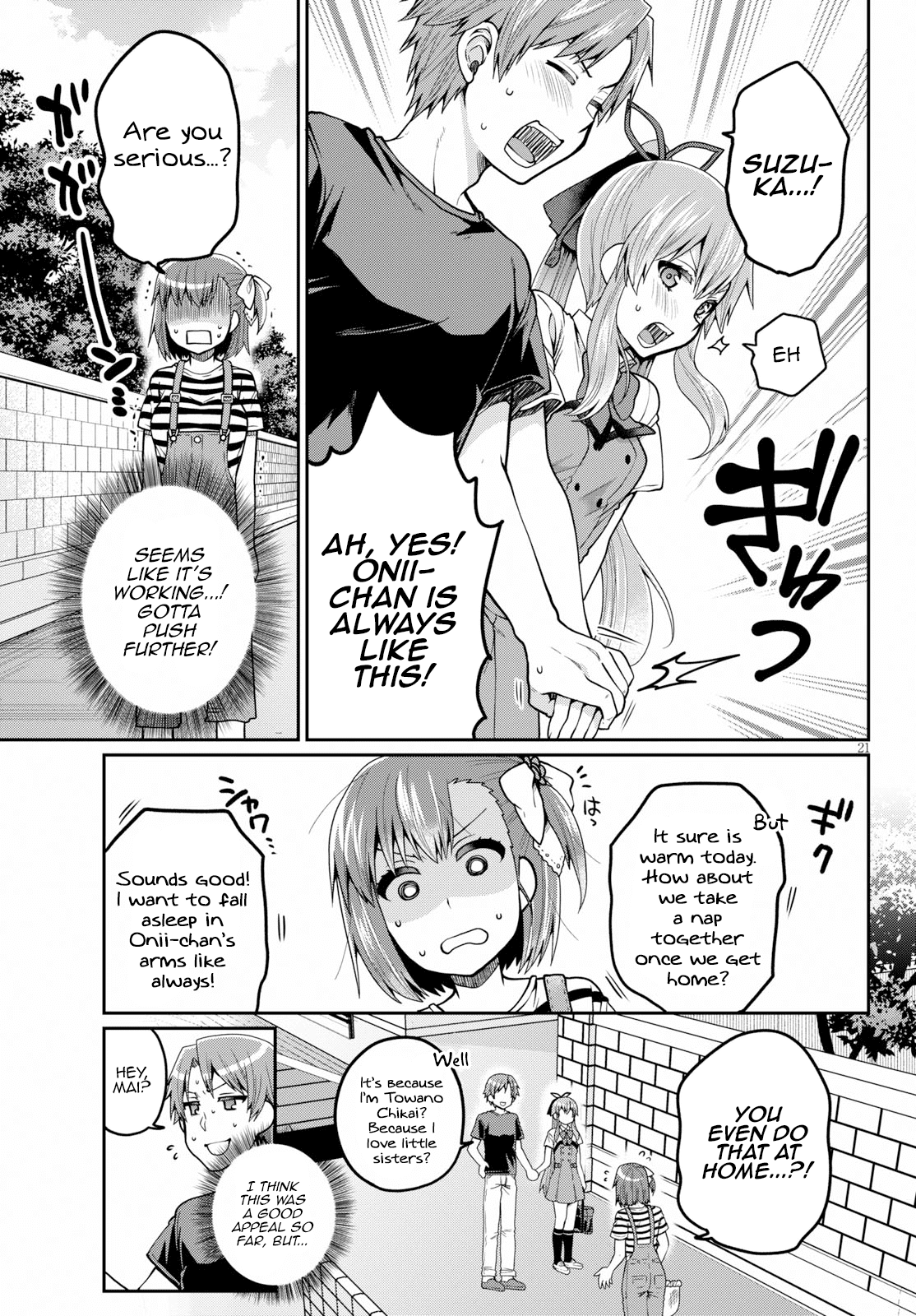 Ore ga Suki nano wa Imouto dakedo Imouto ja Nai Chapter 13 page 21 - Chapter 13: The Reason my little sister and I went on a date is mostly my fault (1)