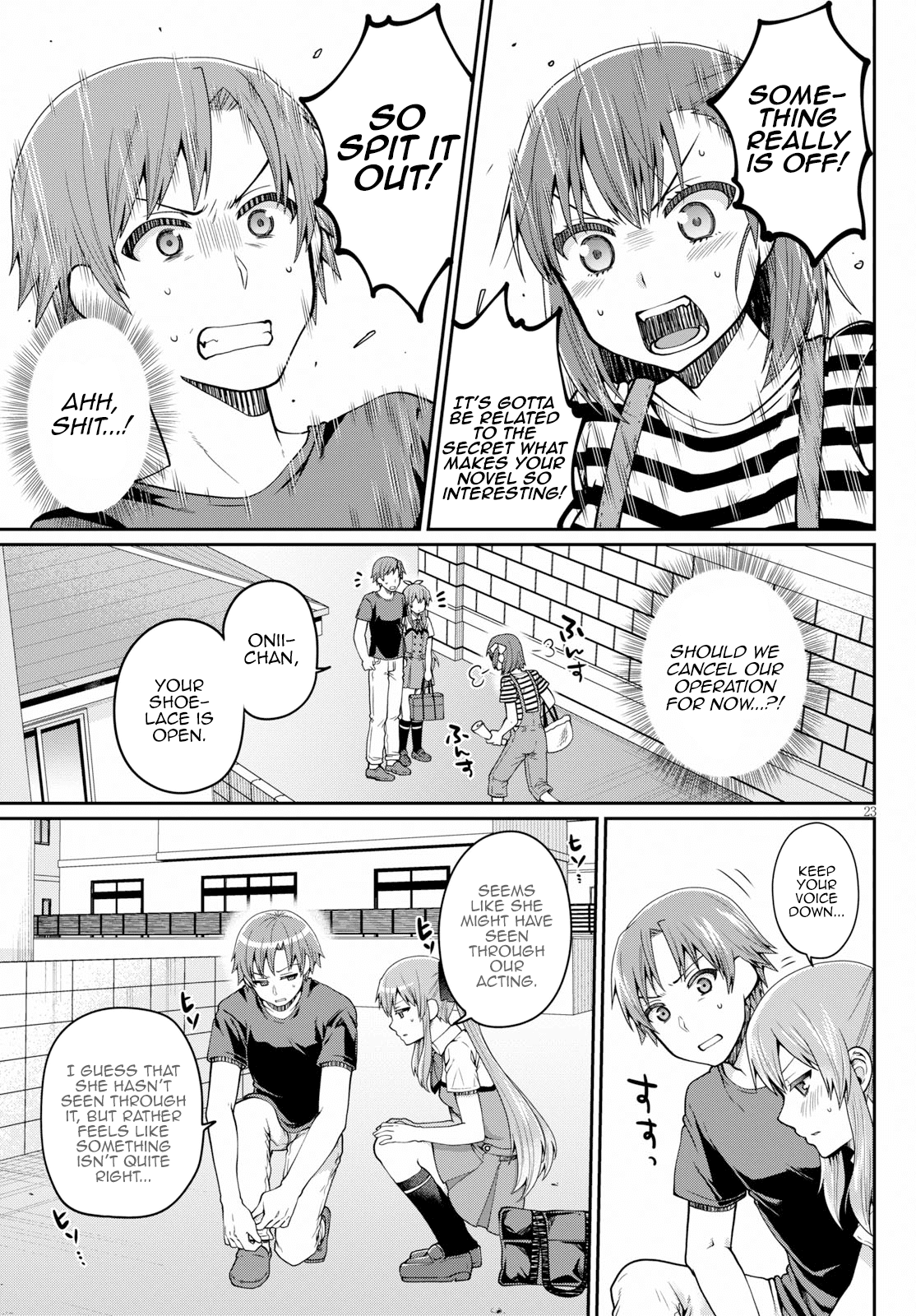 Ore ga Suki nano wa Imouto dakedo Imouto ja Nai Chapter 13 page 23 - Chapter 13: The Reason my little sister and I went on a date is mostly my fault (1)