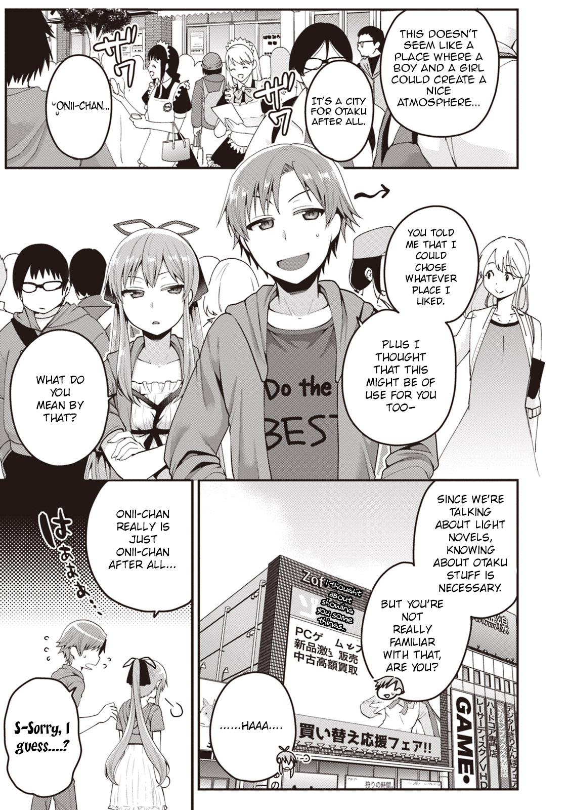 Ore ga Suki nano wa Imouto dakedo Imouto ja Nai Chapter 5 page 10 - Chapter 5: Even so, It's still to early for my little sister to play eroge!