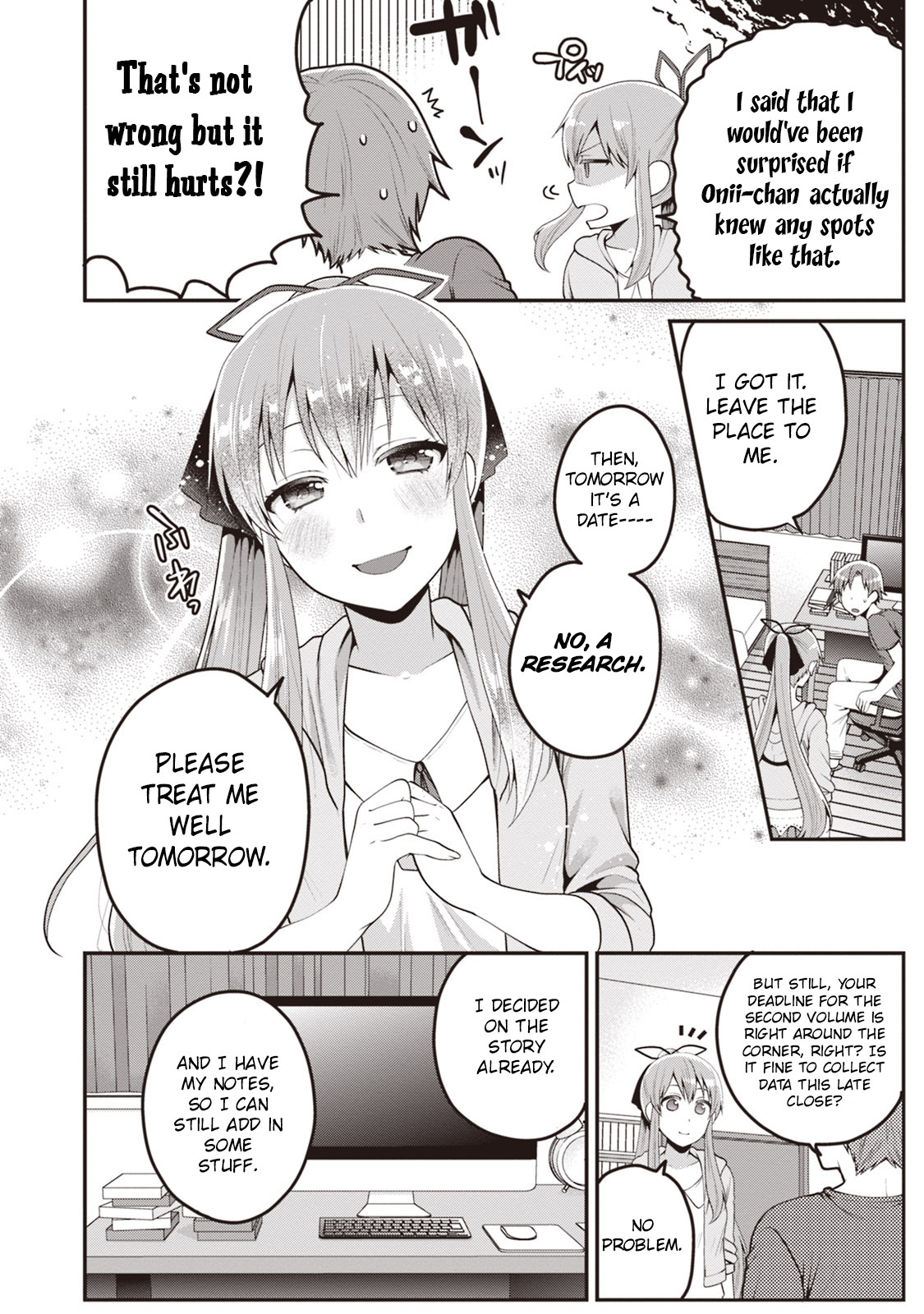 Ore ga Suki nano wa Imouto dakedo Imouto ja Nai Chapter 5 page 7 - Chapter 5: Even so, It's still to early for my little sister to play eroge!