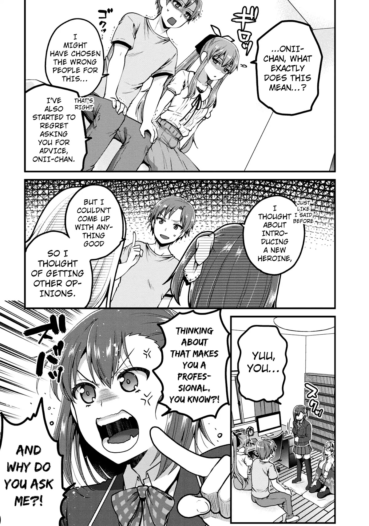 Ore ga Suki nano wa Imouto dakedo Imouto ja Nai Chapter 7 page 10 - Chapter 7: Even so, I'm your big bother (1)