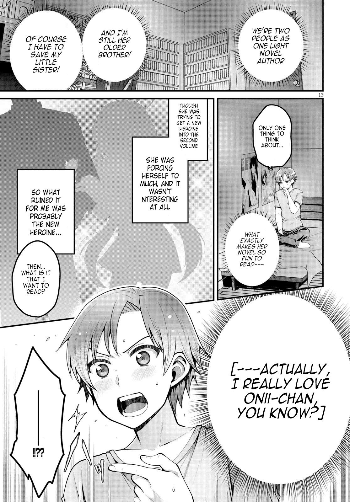 Ore ga Suki nano wa Imouto dakedo Imouto ja Nai Chapter 9 page 15 - Chapter 9: Even so, I am your Older Brother (3)