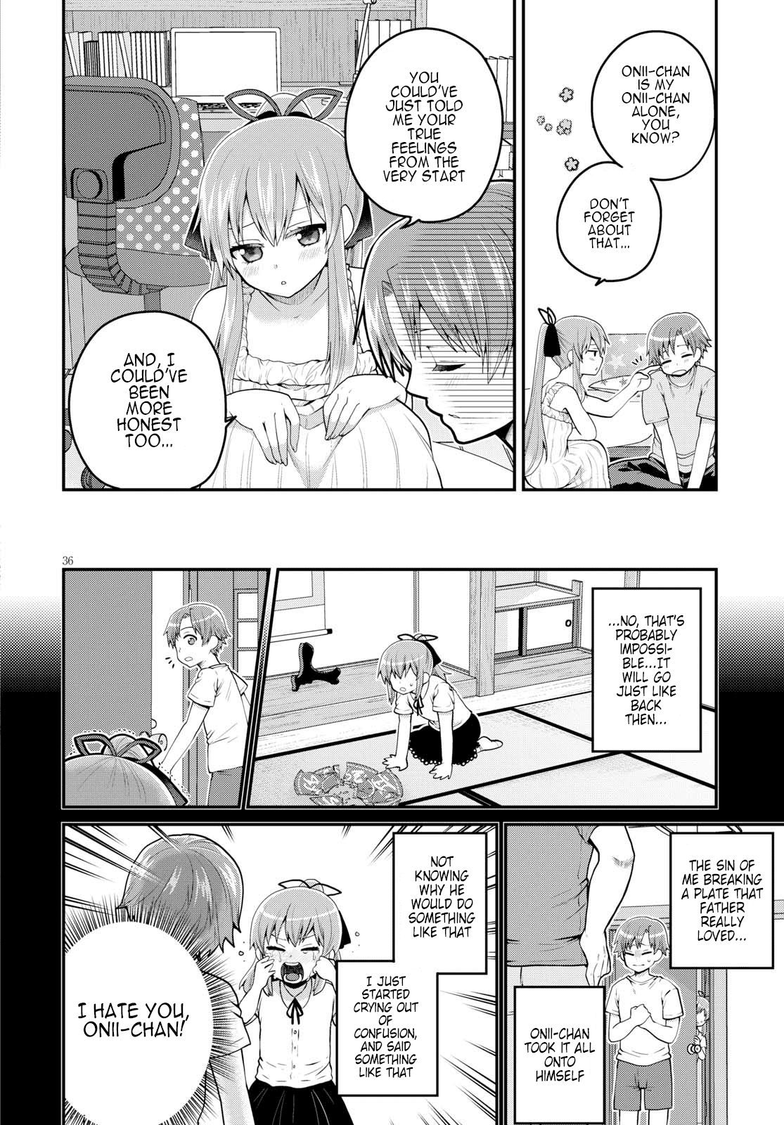 Ore ga Suki nano wa Imouto dakedo Imouto ja Nai Chapter 9 page 38 - Chapter 9: Even so, I am your Older Brother (3)