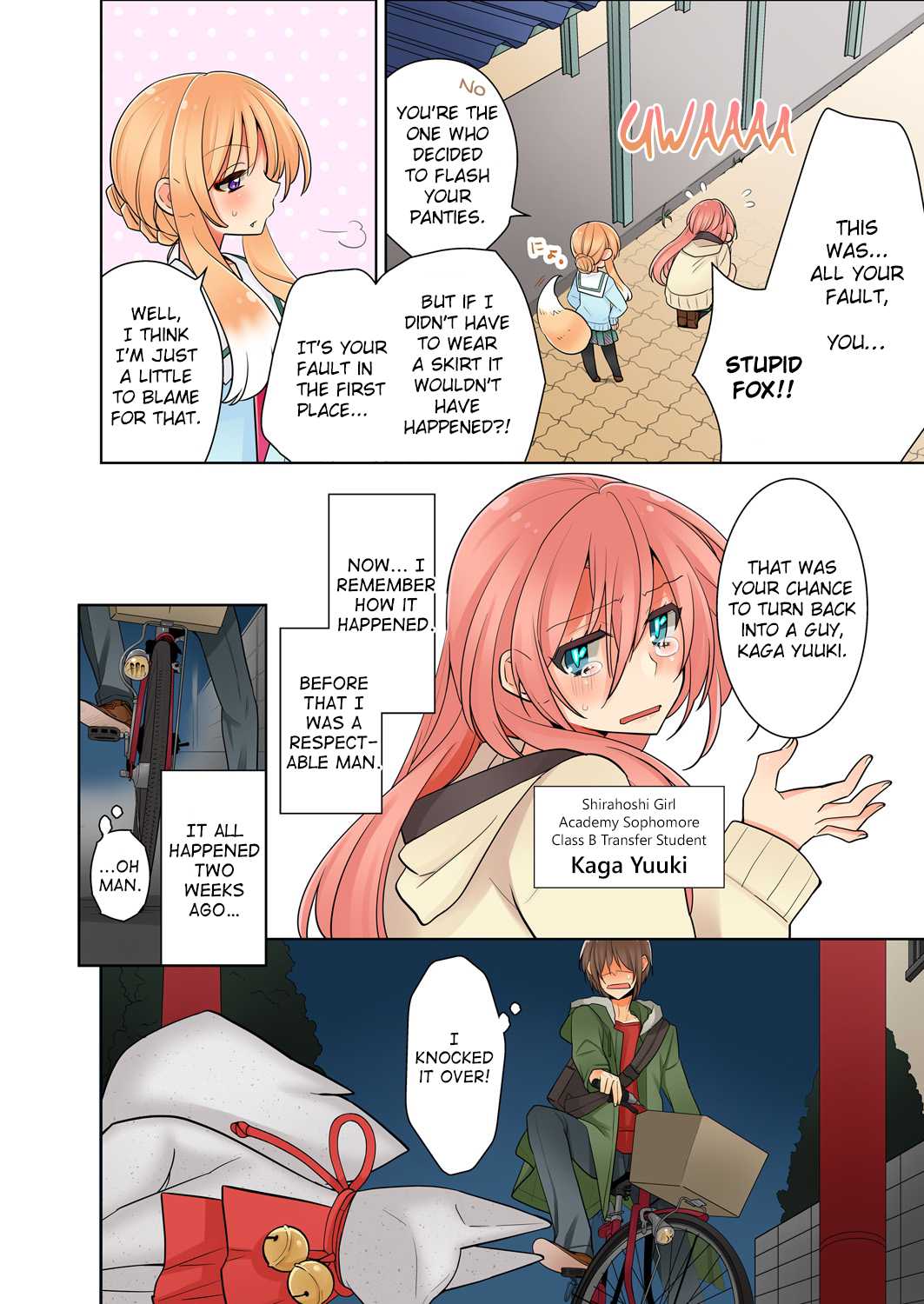 Ore ga... Yuri!? Chapter 1 page 8 - Chapter 1