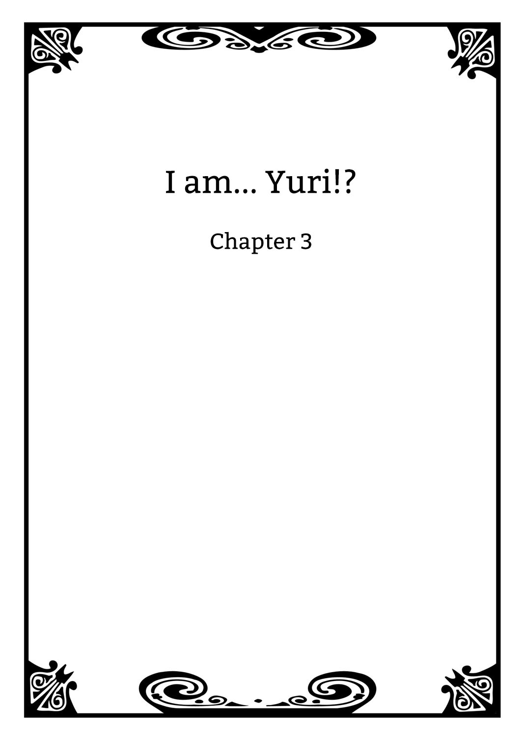 Ore ga... Yuri!? Chapter 3 page 2 - Chapter 3