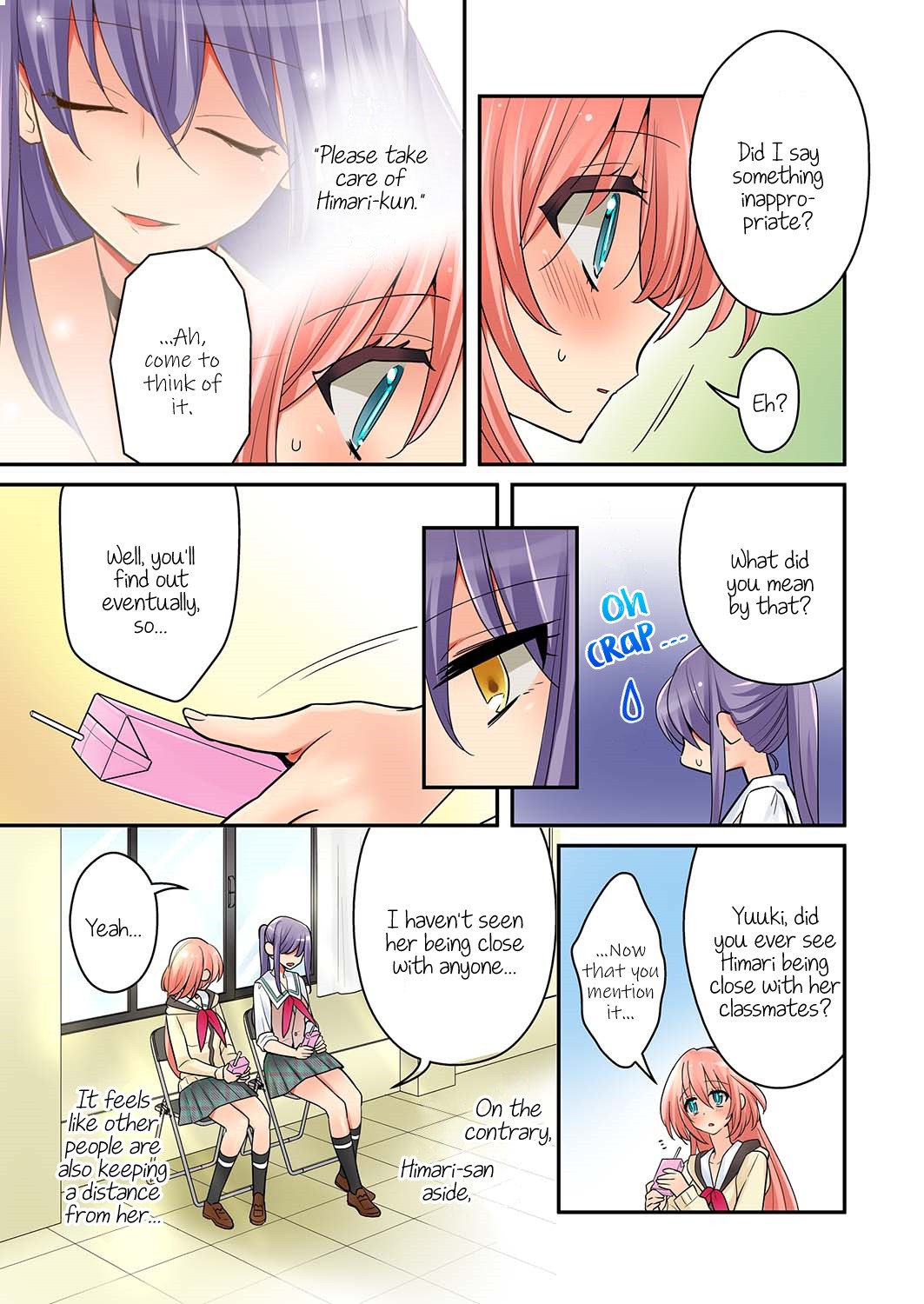 Ore ga... Yuri!? Chapter 7 page 8 - Chapter 7