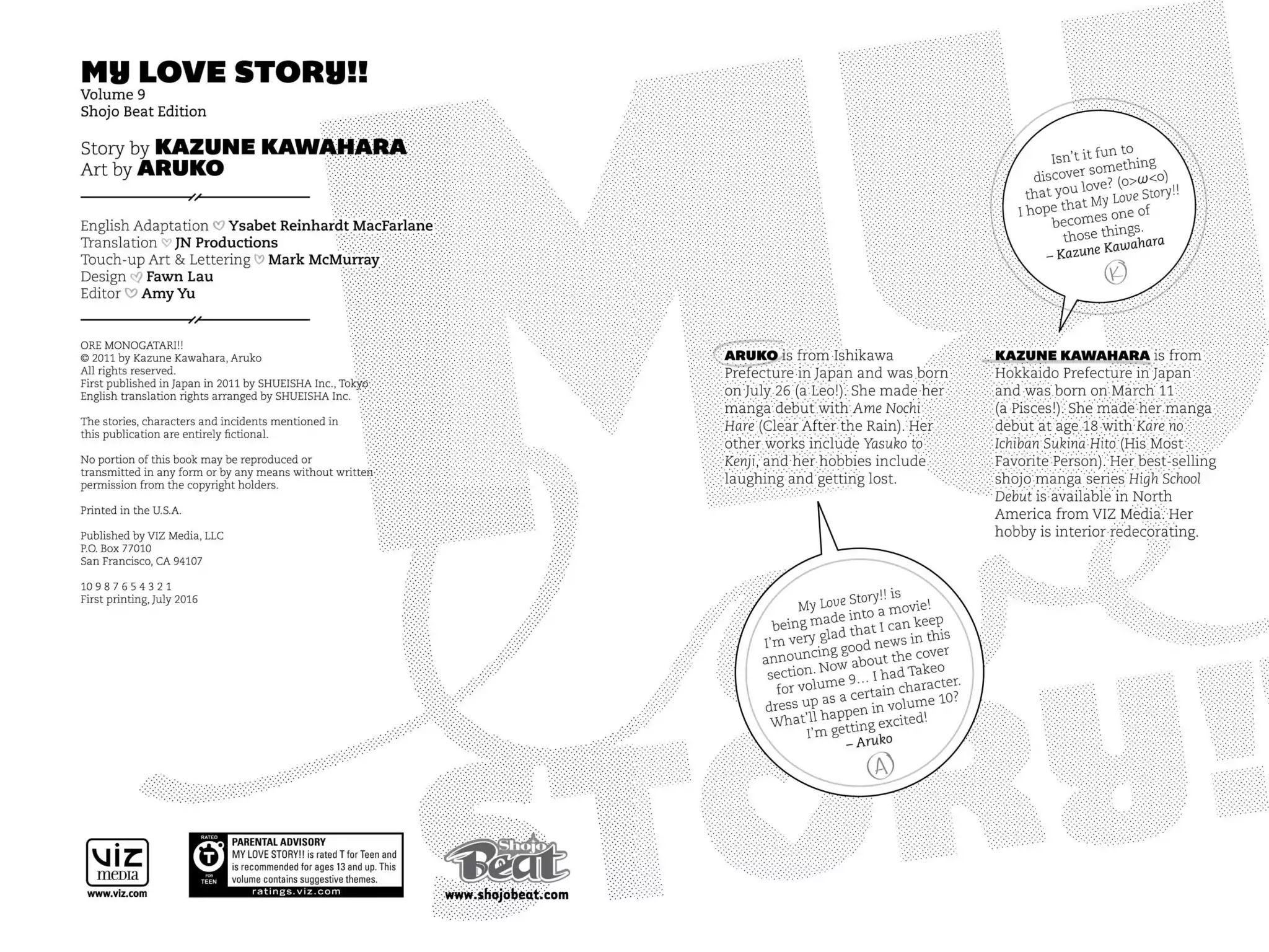 Ore Monogatari!! Chapter 34.5 page 37 - Vol.9 Bonus Story