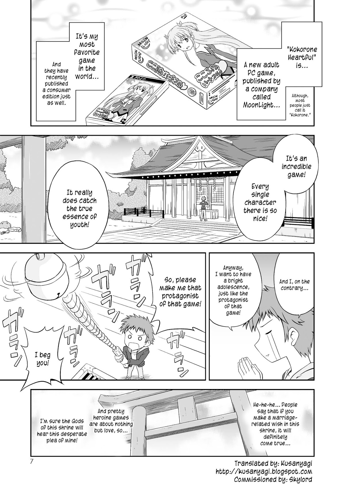 Ore Nante Galge? Chapter 0 page 7 - Chapter 0 : What Galge Am I In? [Complete]