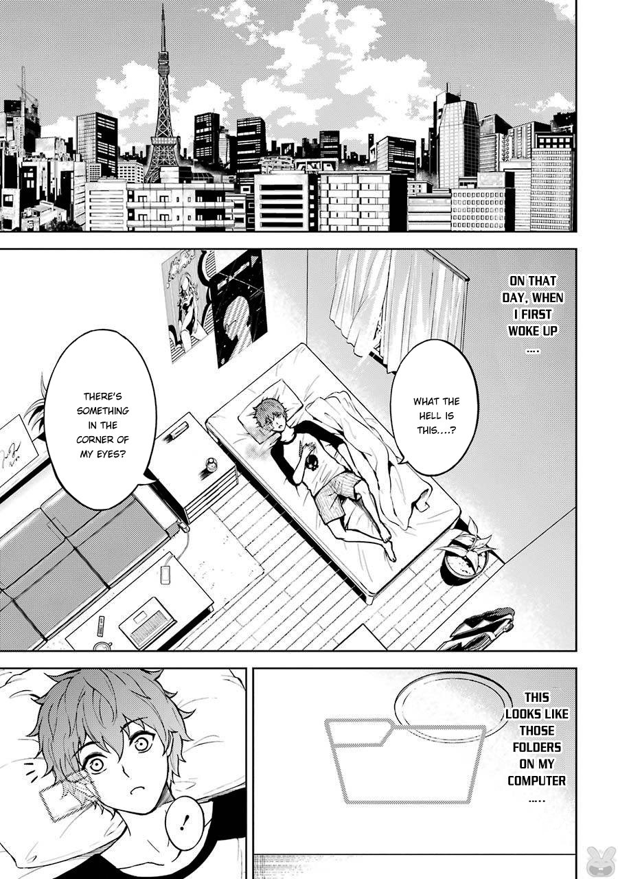 Ore no Genjitsu wa Ren'ai Game?? ka to Omottara Inochigake no Game datta Chapter 1 page 3 - Chapter 1: 1