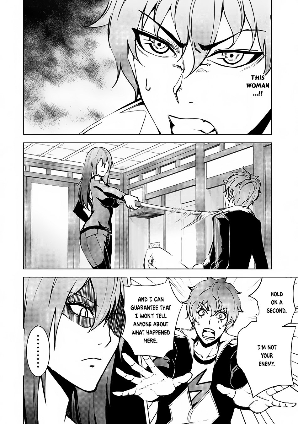 Ore no Genjitsu wa Ren'ai Game?? ka to Omottara Inochigake no Game datta Chapter 10.1 page 14 - Chapter 10.1