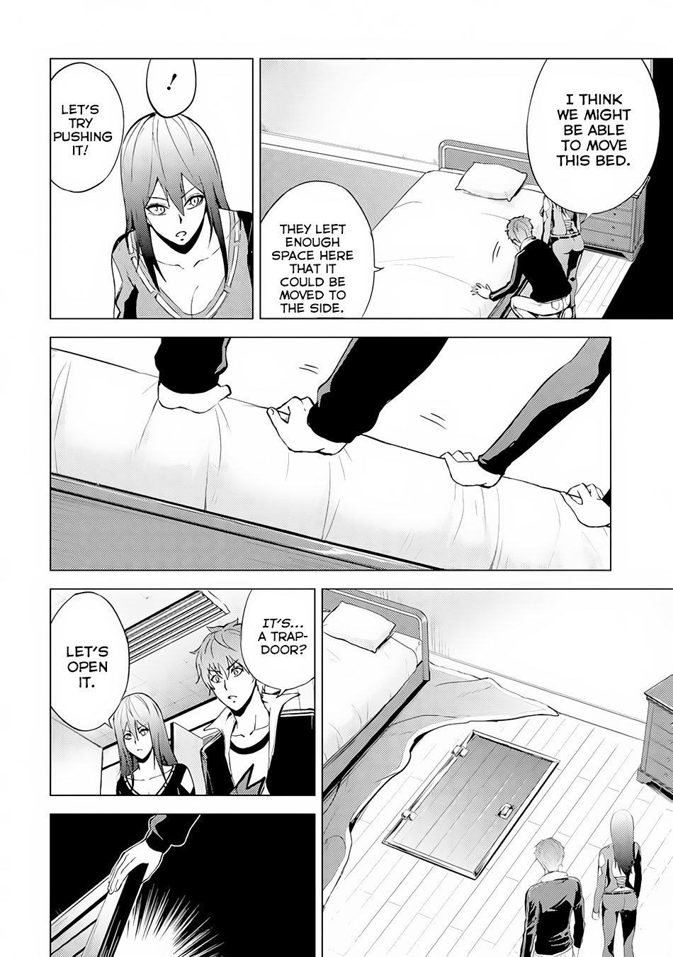 Ore no Genjitsu wa Ren'ai Game?? ka to Omottara Inochigake no Game datta Chapter 11.1 page 13 - Chapter 11.1: A Maze in the Night (3)