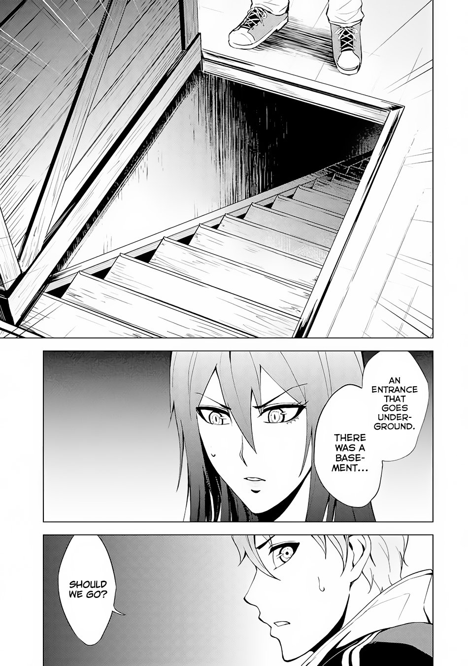 Ore no Genjitsu wa Ren'ai Game?? ka to Omottara Inochigake no Game datta Chapter 11.1 page 14 - Chapter 11.1: A Maze in the Night (3)