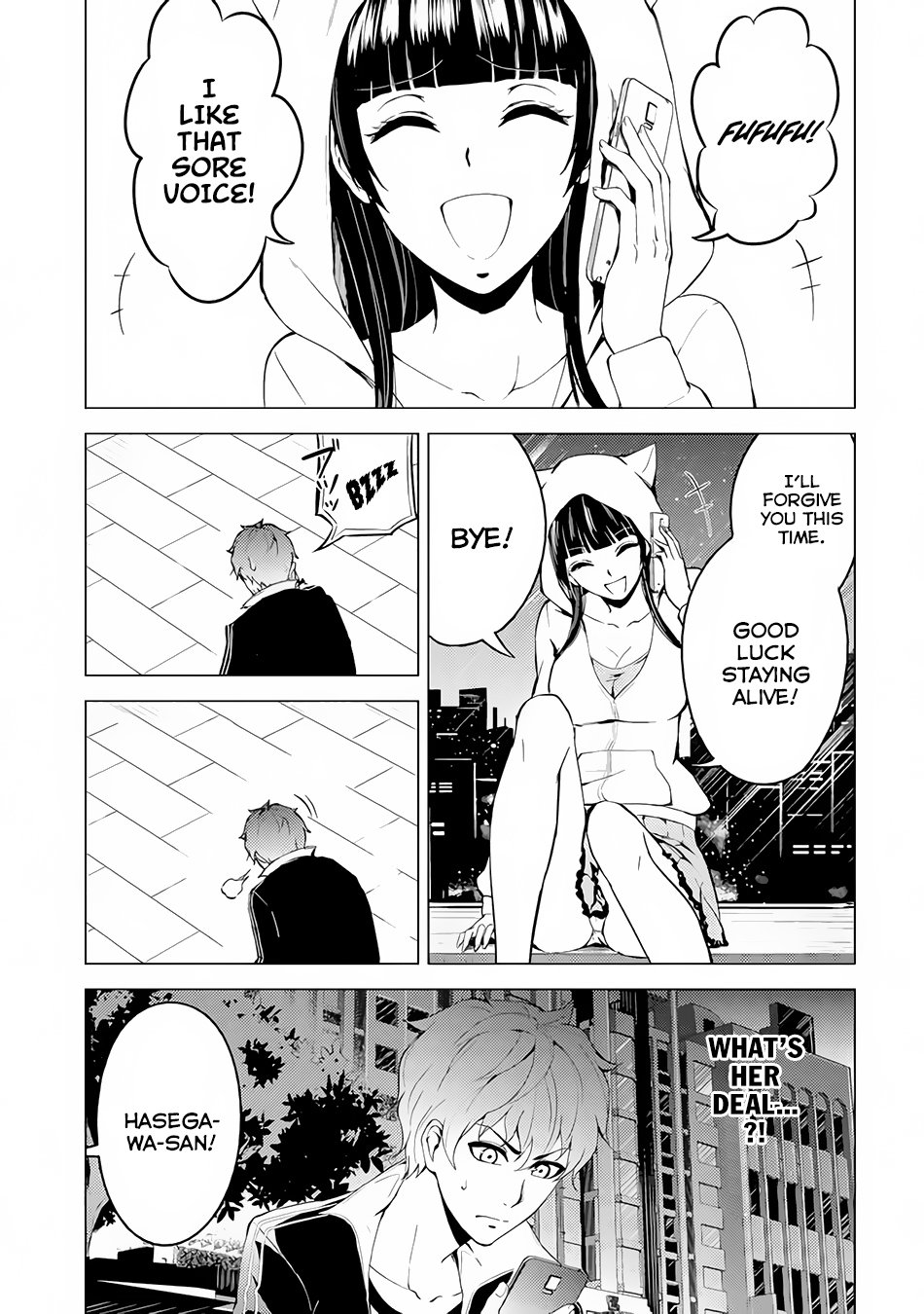 Ore no Genjitsu wa Ren'ai Game?? ka to Omottara Inochigake no Game datta Chapter 11.1 page 7 - Chapter 11.1: A Maze in the Night (3)