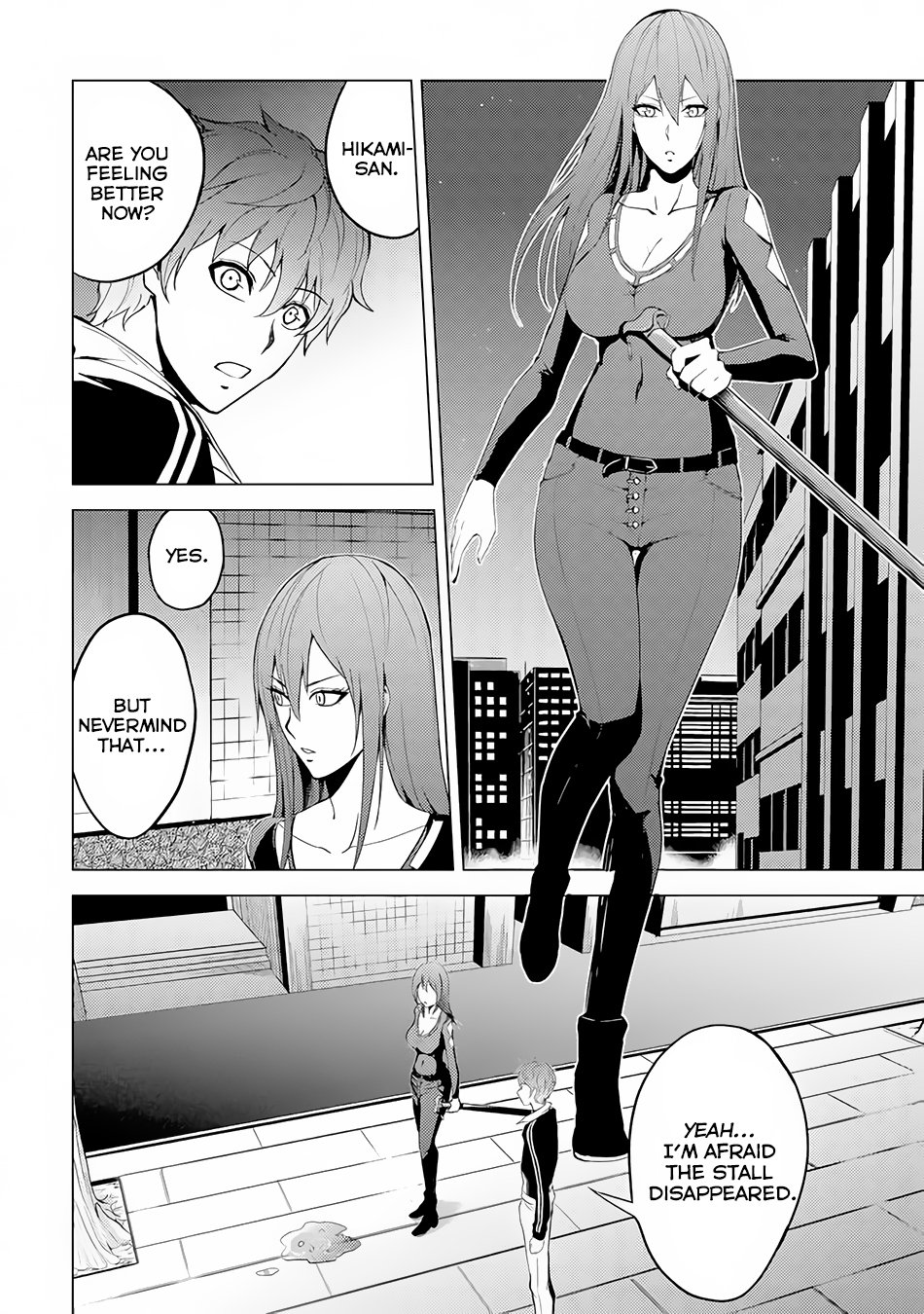 Ore no Genjitsu wa Ren'ai Game?? ka to Omottara Inochigake no Game datta Chapter 11.1 page 8 - Chapter 11.1: A Maze in the Night (3)