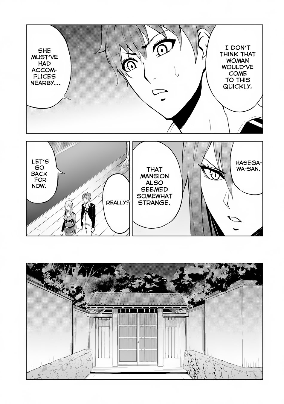 Ore no Genjitsu wa Ren'ai Game?? ka to Omottara Inochigake no Game datta Chapter 11.1 page 9 - Chapter 11.1: A Maze in the Night (3)