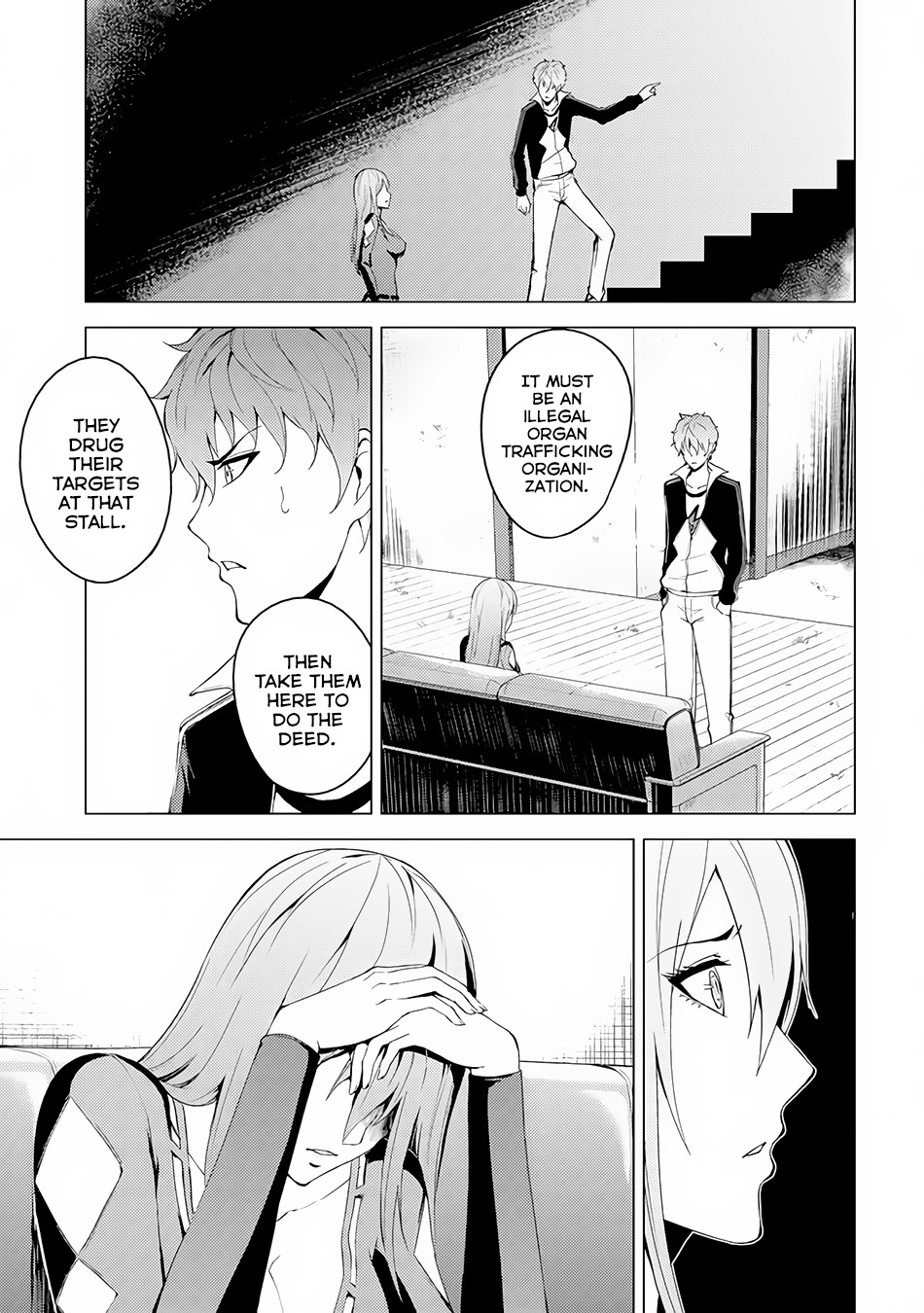 Ore no Genjitsu wa Ren'ai Game?? ka to Omottara Inochigake no Game datta Chapter 11.2 page 15 - Chapter 11.2: A Maze in the Night (3)