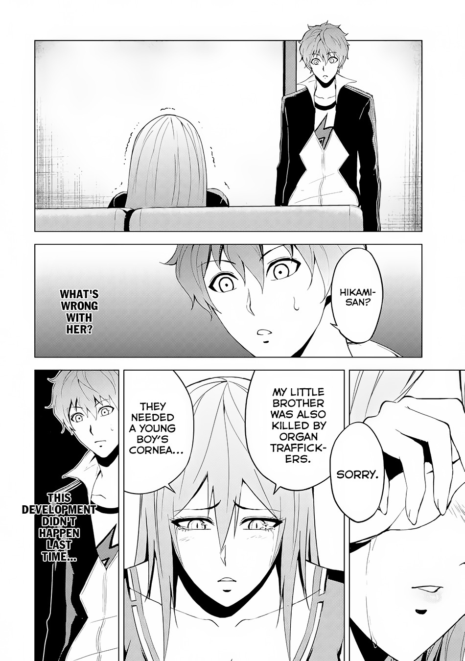 Ore no Genjitsu wa Ren'ai Game?? ka to Omottara Inochigake no Game datta Chapter 11.2 page 16 - Chapter 11.2: A Maze in the Night (3)