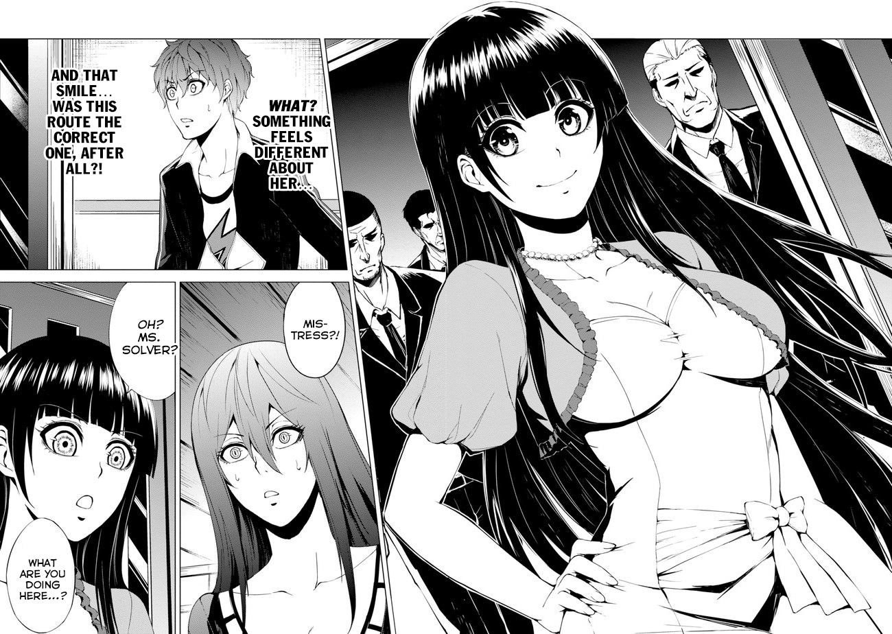 Ore no Genjitsu wa Ren'ai Game?? ka to Omottara Inochigake no Game datta Chapter 12.1 page 22 - Chapter 12.1: A Maze in the Night (4)