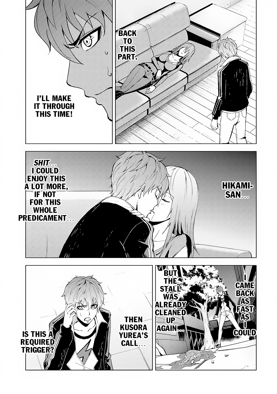 Ore no Genjitsu wa Ren'ai Game?? ka to Omottara Inochigake no Game datta Chapter 12.1 page 4 - Chapter 12.1: A Maze in the Night (4)