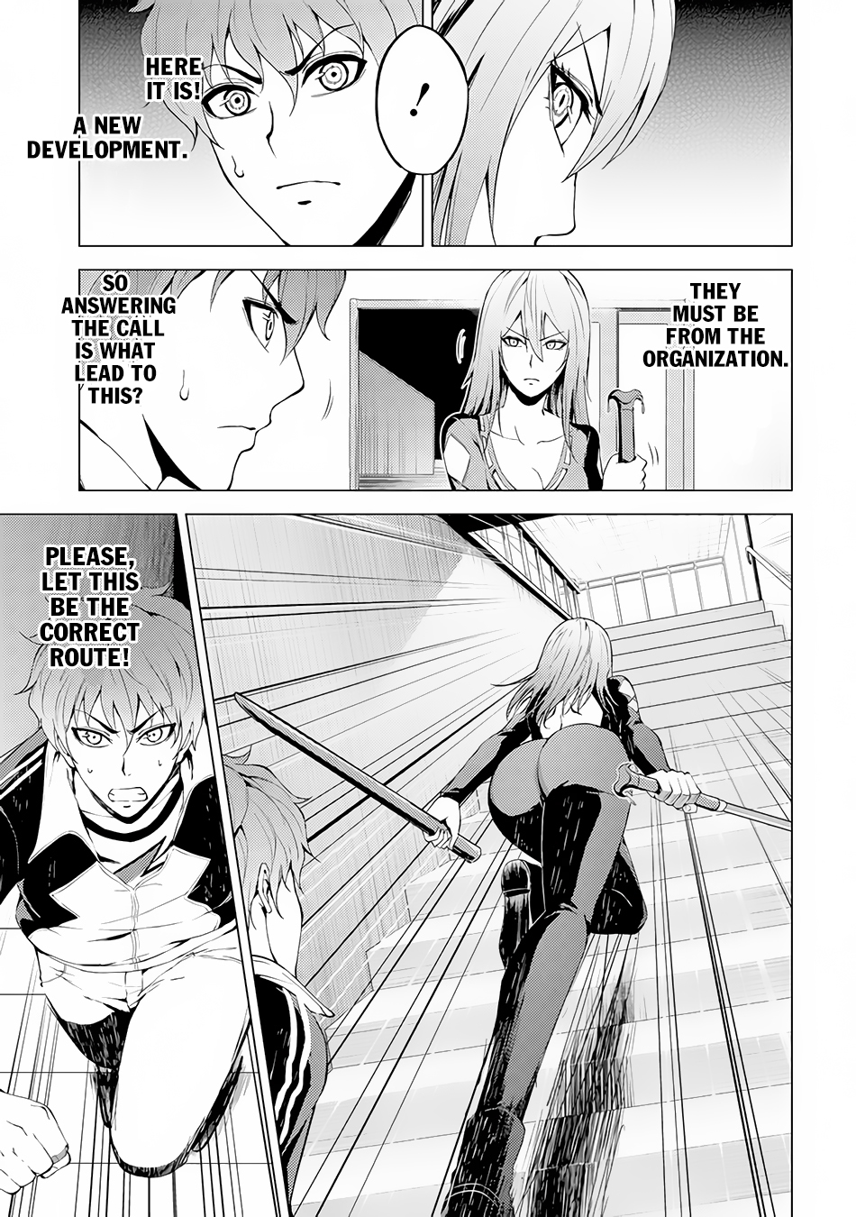 Ore no Genjitsu wa Ren'ai Game?? ka to Omottara Inochigake no Game datta Chapter 12.1 page 6 - Chapter 12.1: A Maze in the Night (4)