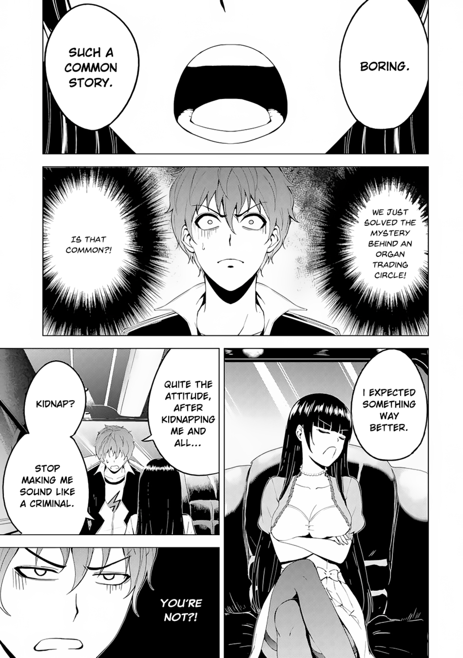 Ore no Genjitsu wa Ren'ai Game?? ka to Omottara Inochigake no Game datta Chapter 12.2 page 8 - Chapter 12.2: A Maze in the Night (5)