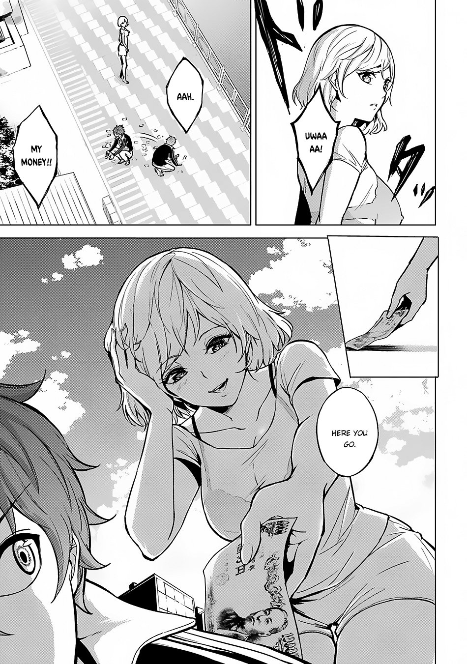 Ore no Genjitsu wa Ren'ai Game?? ka to Omottara Inochigake no Game datta Chapter 2 page 32 - Chapter 2: 2