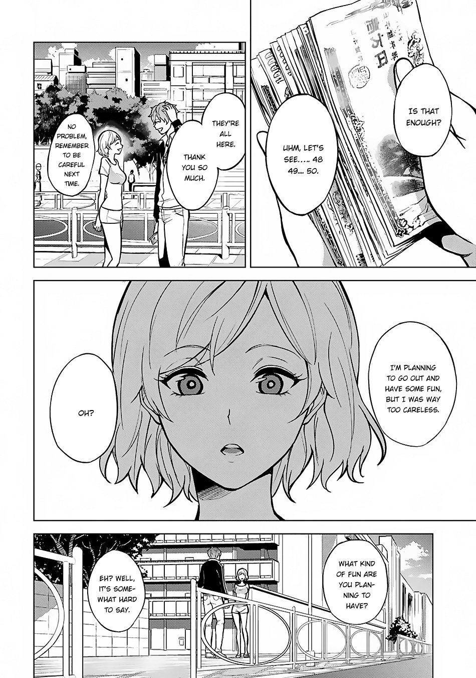 Ore no Genjitsu wa Ren'ai Game?? ka to Omottara Inochigake no Game datta Chapter 2 page 33 - Chapter 2: 2