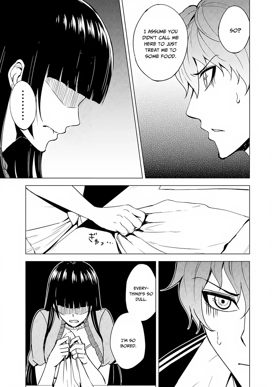 Ore no Genjitsu wa Ren'ai Game?? ka to Omottara Inochigake no Game datta Chapter 21.1 page 10 - Chapter 21.1: A Difficult Assignment 3