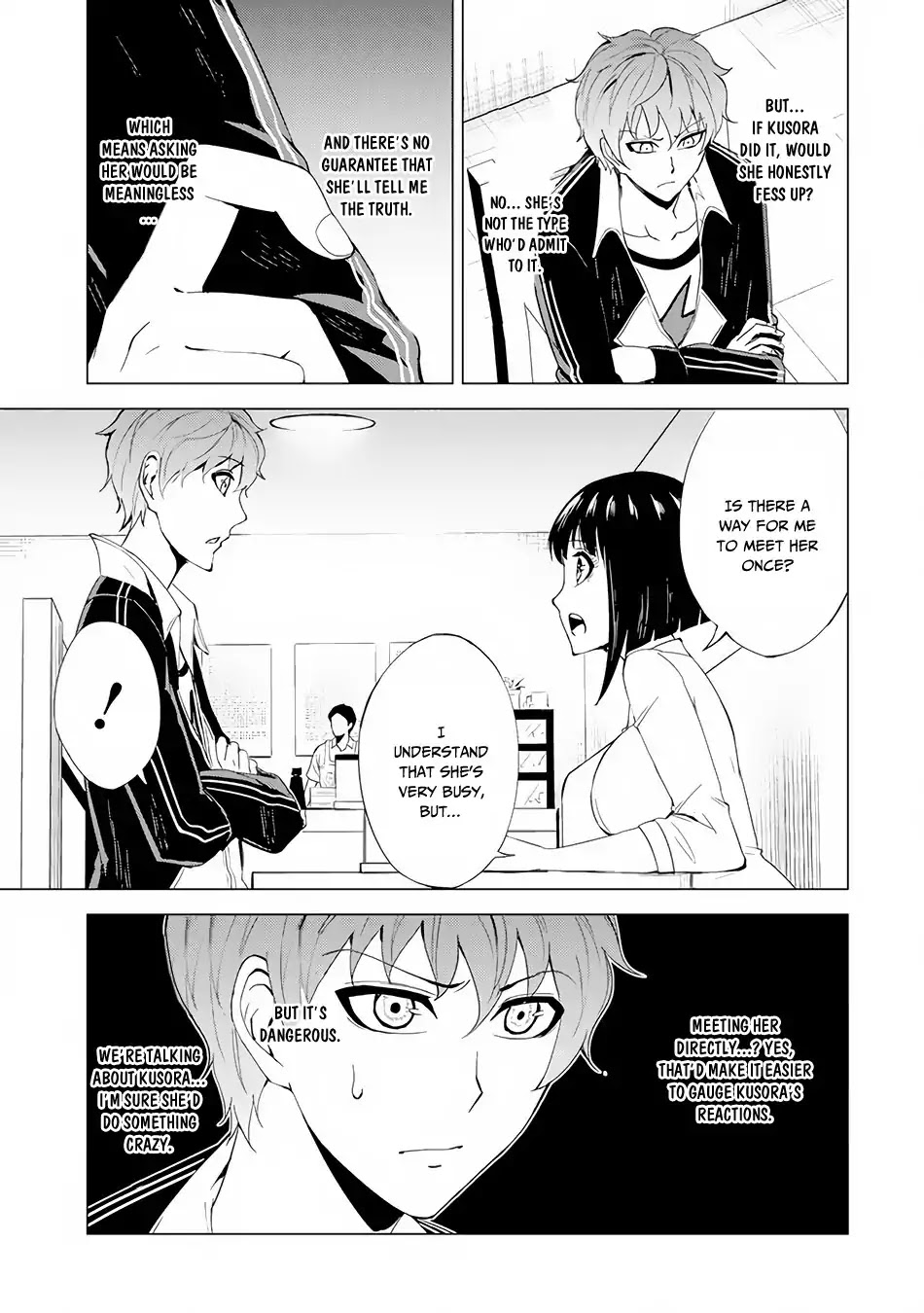 Ore no Genjitsu wa Ren'ai Game?? ka to Omottara Inochigake no Game datta Chapter 22.1 page 14 - Chapter 22.1