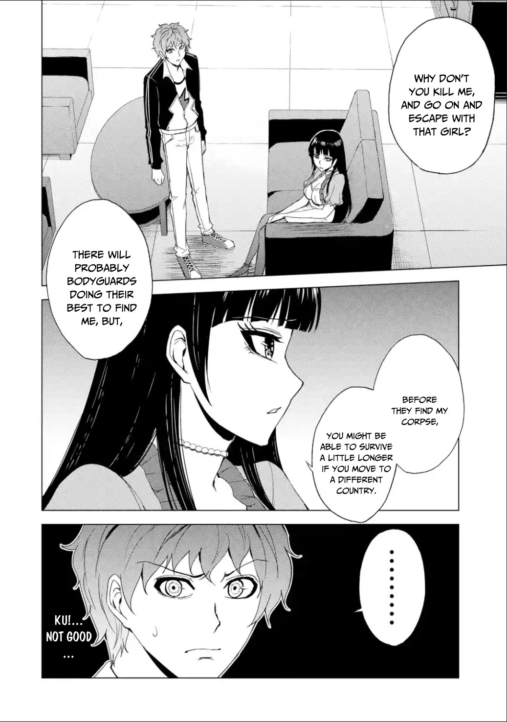 Ore no Genjitsu wa Ren'ai Game?? ka to Omottara Inochigake no Game datta Chapter 25.1 page 11 - Chapter 25.1: Difficult Task