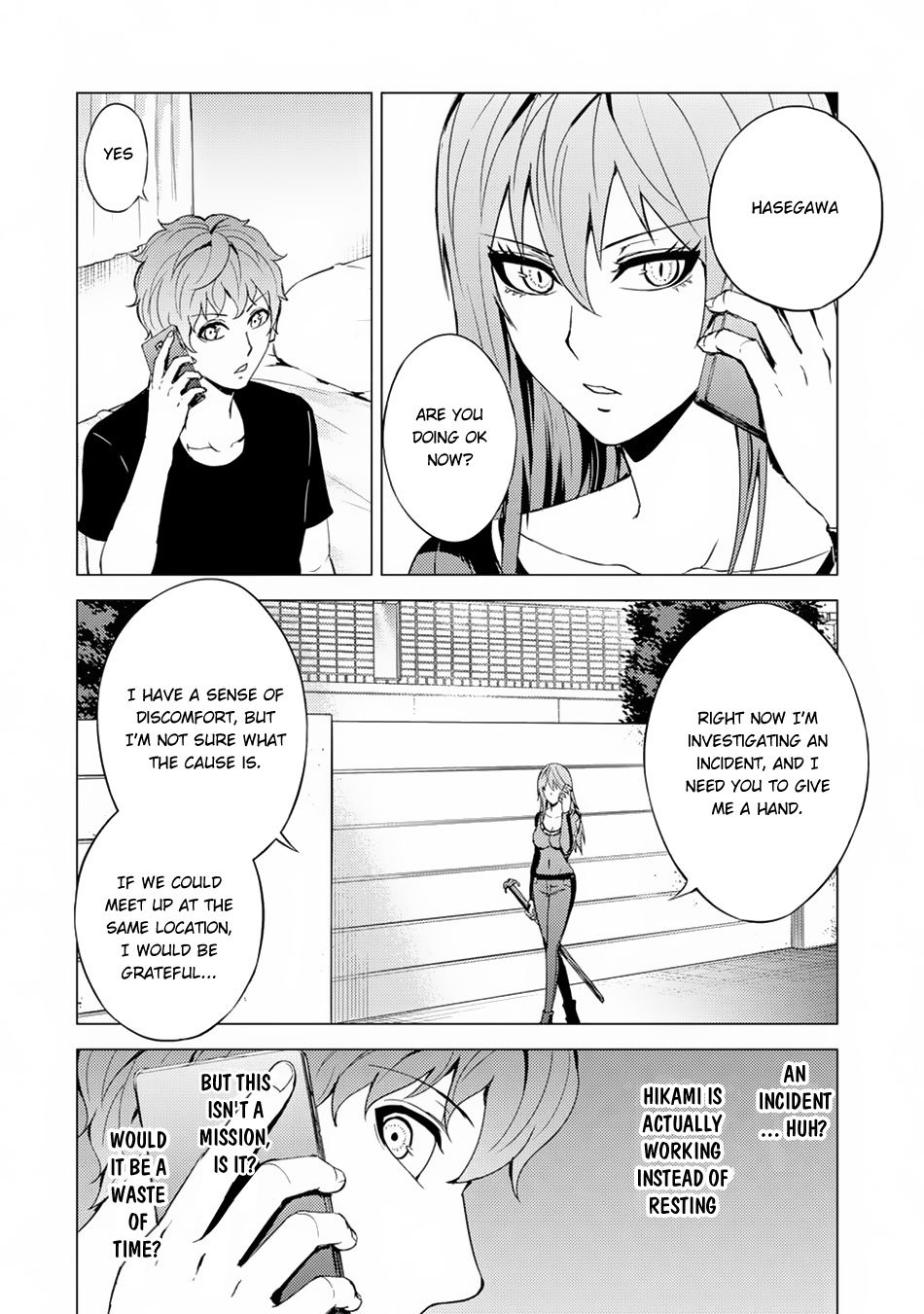 Ore no Genjitsu wa Ren'ai Game?? ka to Omottara Inochigake no Game datta Chapter 30.1 page 15 - Chapter 30.1