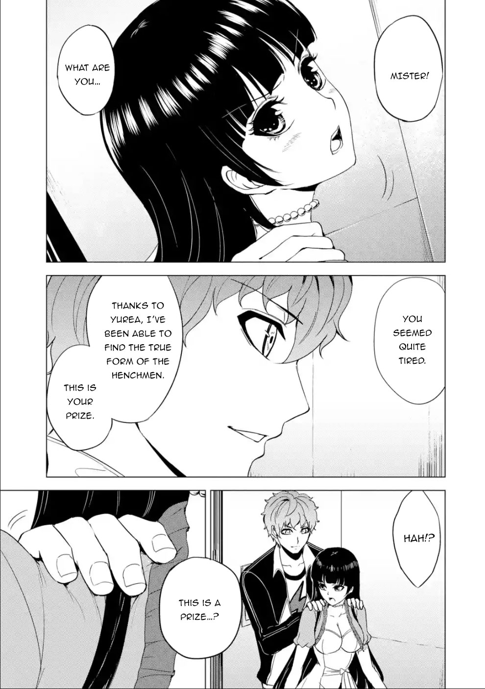 Ore no Genjitsu wa Ren'ai Game?? ka to Omottara Inochigake no Game datta Chapter 33 page 36 - Chapter 33: The Secrets to the Axis of Time 4