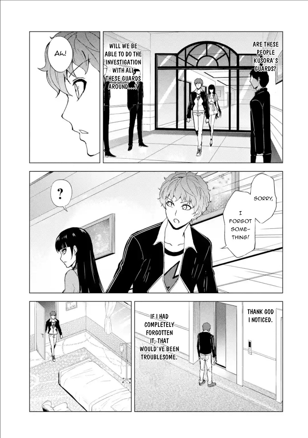 Ore no Genjitsu wa Ren'ai Game?? ka to Omottara Inochigake no Game datta Chapter 33 page 4 - Chapter 33: The Secrets to the Axis of Time 4
