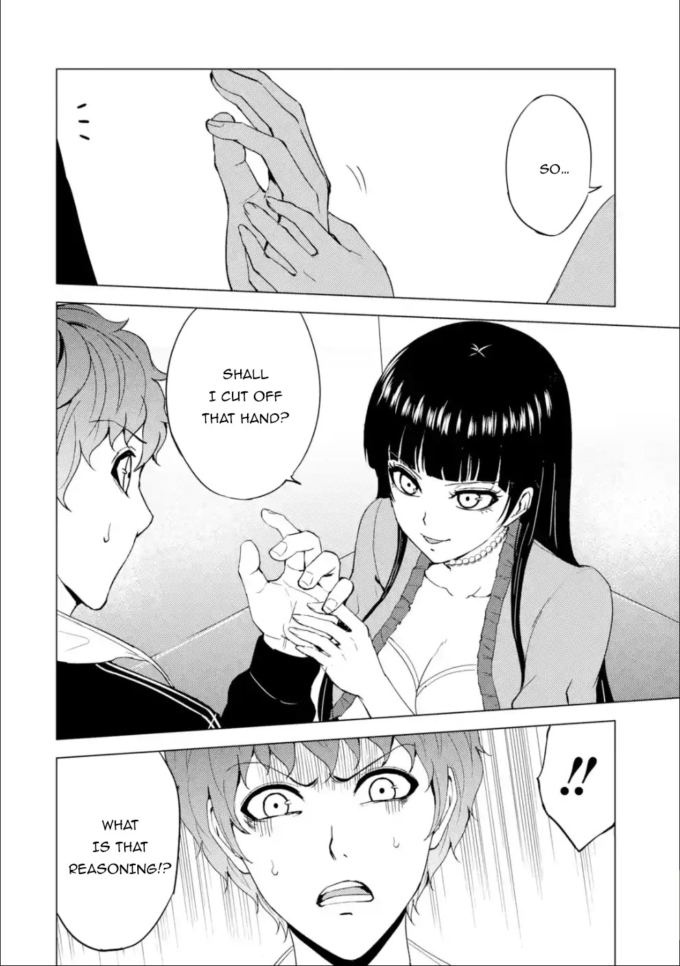 Ore no Genjitsu wa Ren'ai Game?? ka to Omottara Inochigake no Game datta Chapter 33 page 41 - Chapter 33: The Secrets to the Axis of Time 4