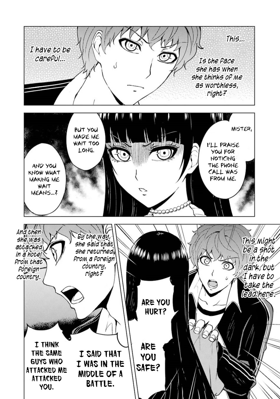 Ore no Genjitsu wa Ren'ai Game?? ka to Omottara Inochigake no Game datta Chapter 34 page 39 - Chapter 34: The Secrets to the Axis of Time 5