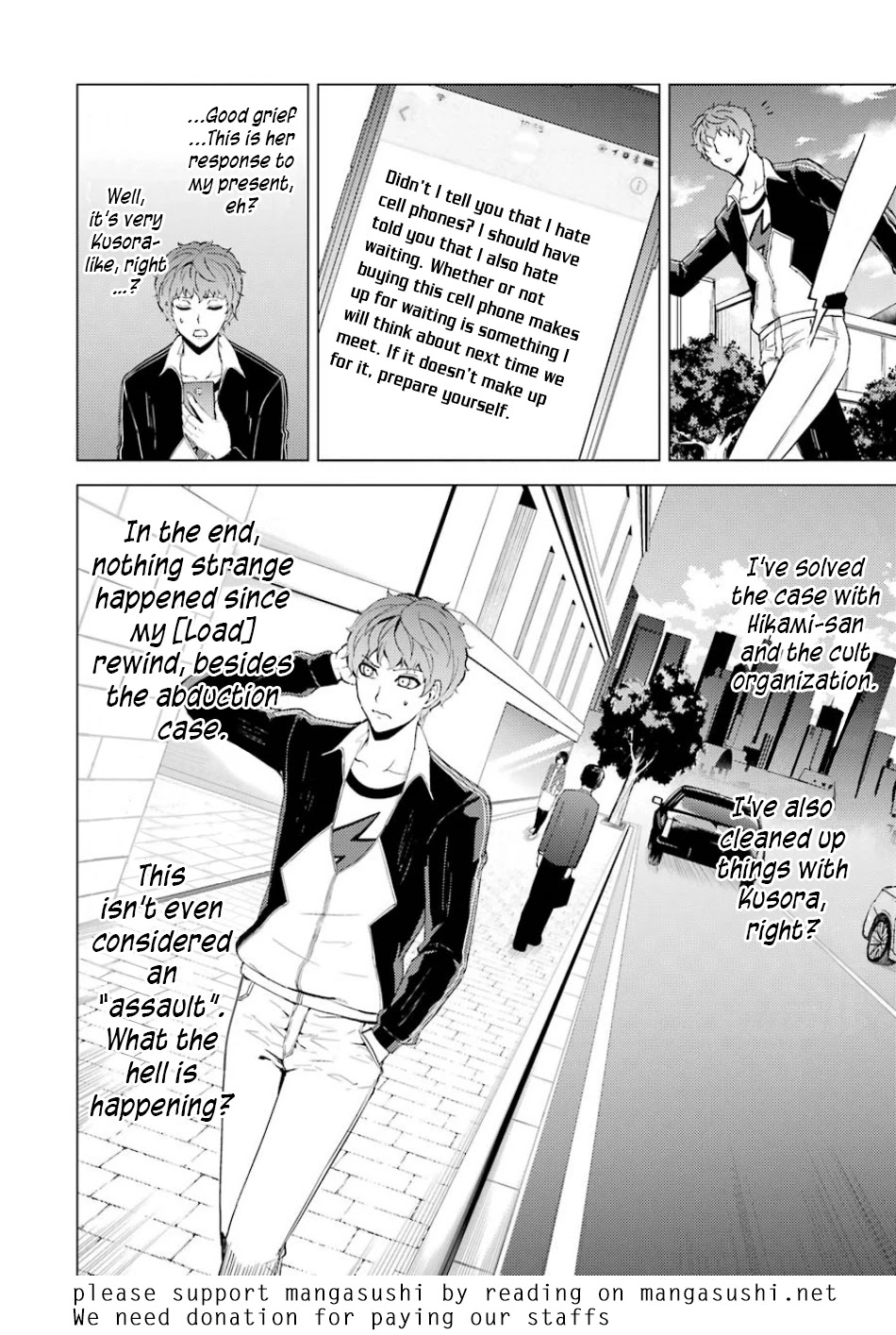 Ore no Genjitsu wa Ren'ai Game?? ka to Omottara Inochigake no Game datta Chapter 34 page 47 - Chapter 34: The Secrets to the Axis of Time 5