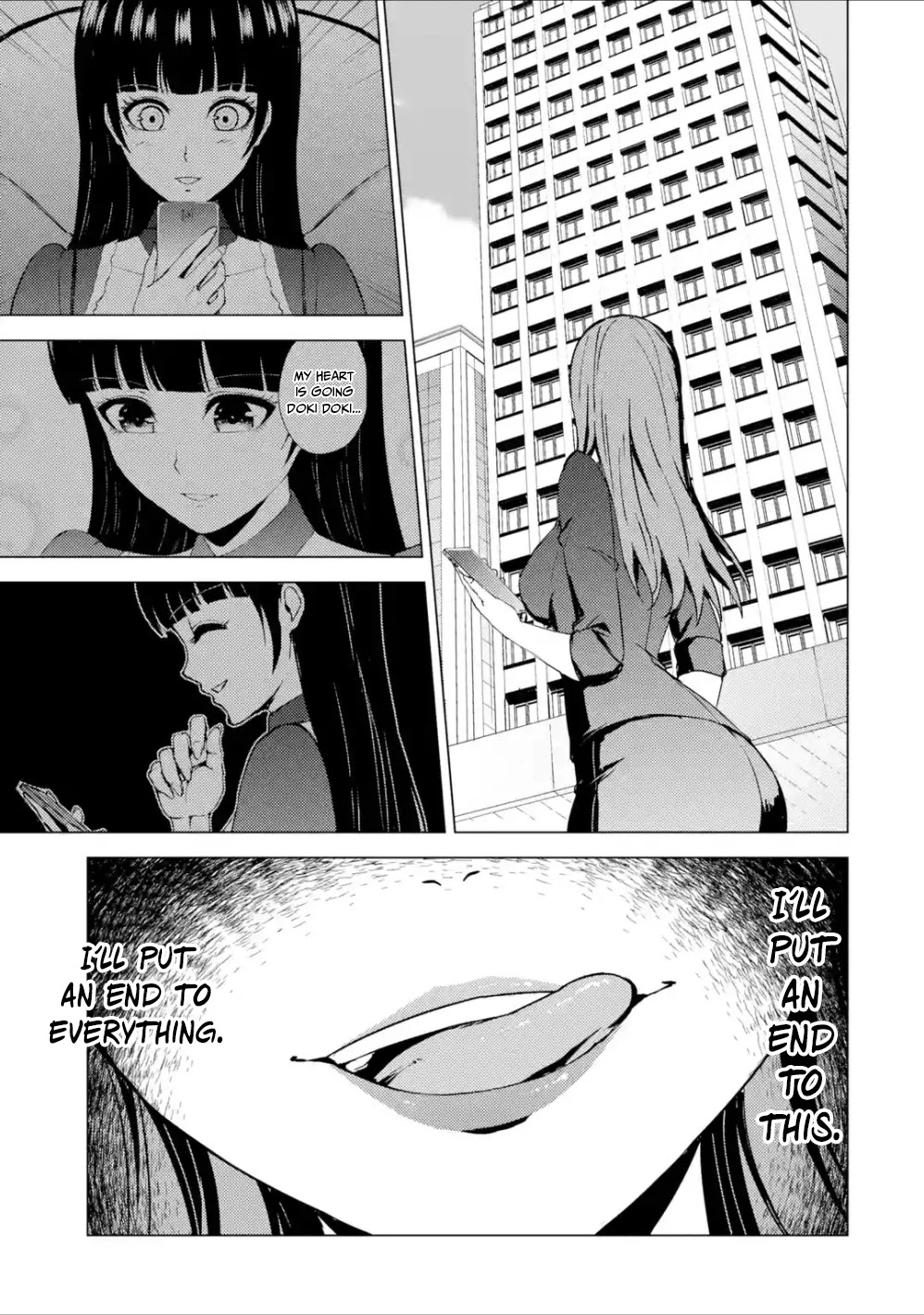 Ore no Genjitsu wa Ren'ai Game?? ka to Omottara Inochigake no Game datta Chapter 37 page 14 - Chapter 37