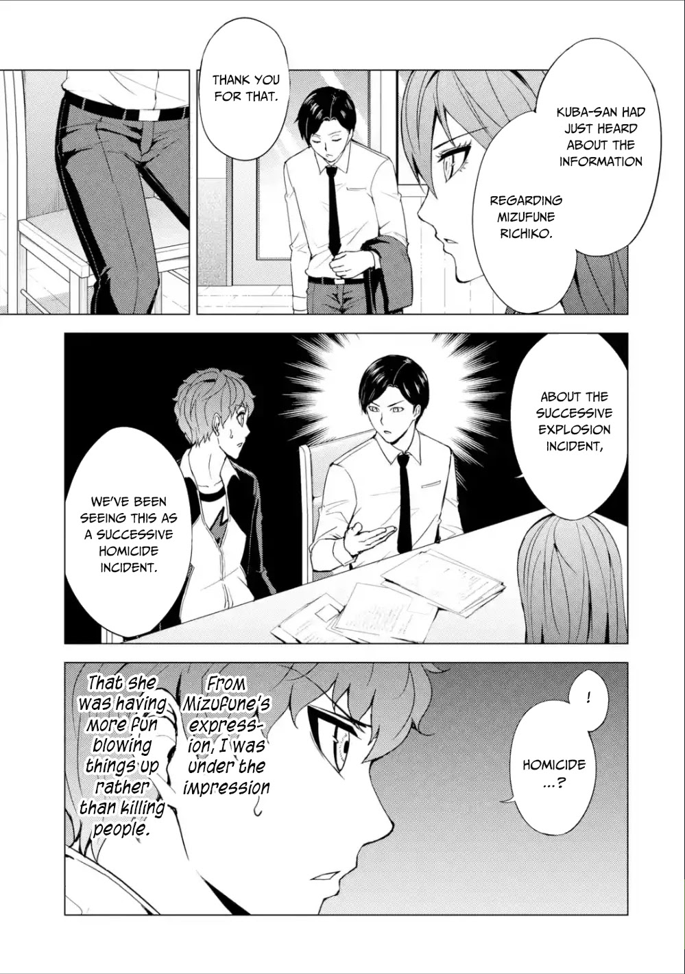Ore no Genjitsu wa Ren'ai Game?? ka to Omottara Inochigake no Game datta Chapter 37 page 20 - Chapter 37