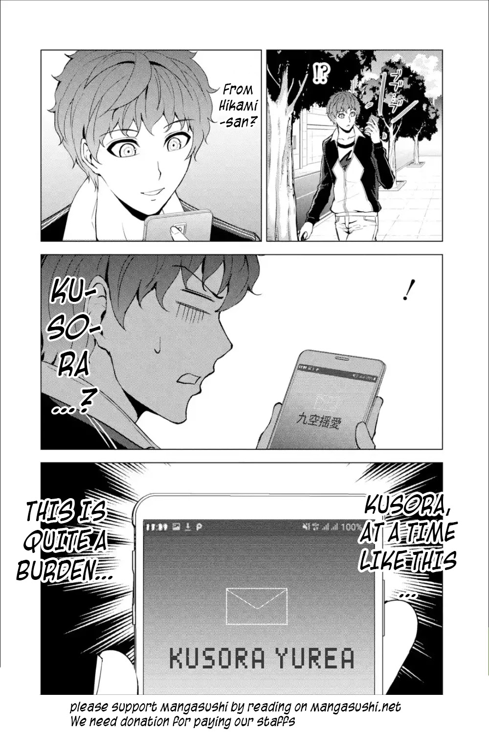 Ore no Genjitsu wa Ren'ai Game?? ka to Omottara Inochigake no Game datta Chapter 37 page 49 - Chapter 37