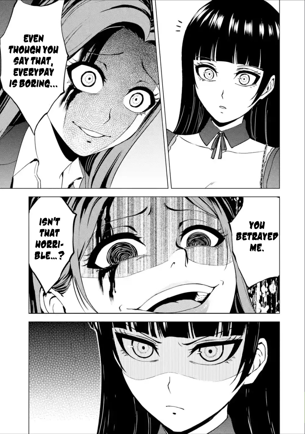 Ore no Genjitsu wa Ren'ai Game?? ka to Omottara Inochigake no Game datta Chapter 38 page 33 - Chapter 38
