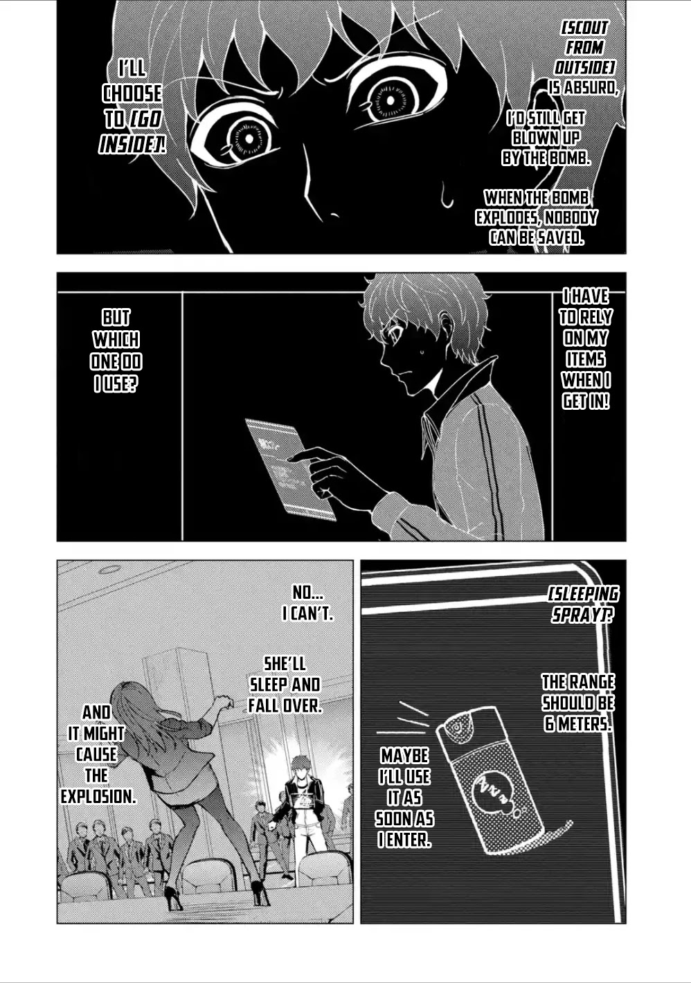 Ore no Genjitsu wa Ren'ai Game?? ka to Omottara Inochigake no Game datta Chapter 38 page 36 - Chapter 38