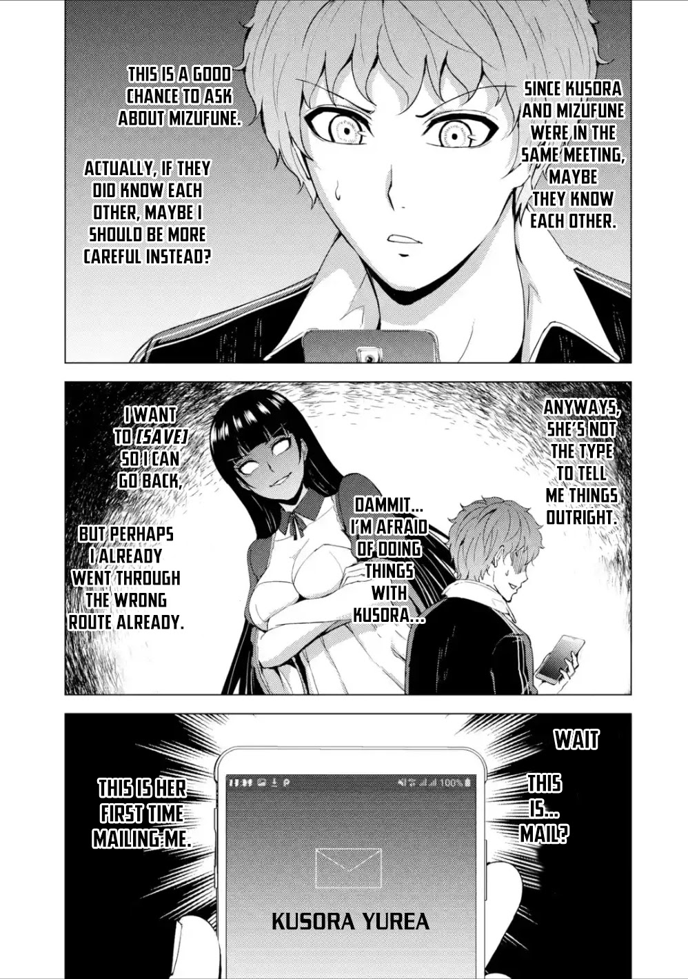Ore no Genjitsu wa Ren'ai Game?? ka to Omottara Inochigake no Game datta Chapter 38 page 4 - Chapter 38