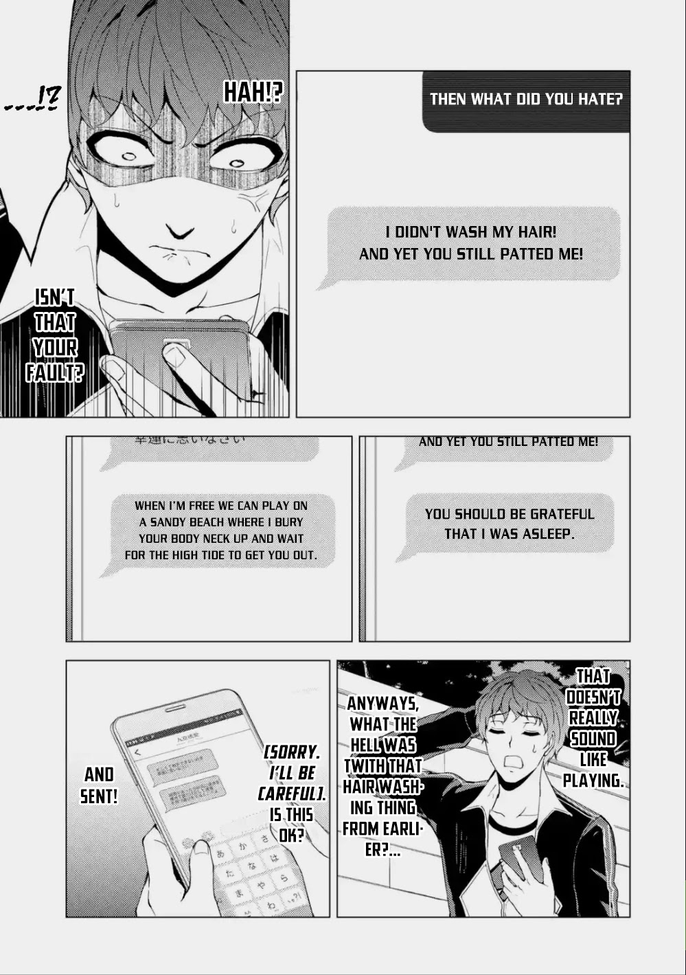 Ore no Genjitsu wa Ren'ai Game?? ka to Omottara Inochigake no Game datta Chapter 38 page 8 - Chapter 38