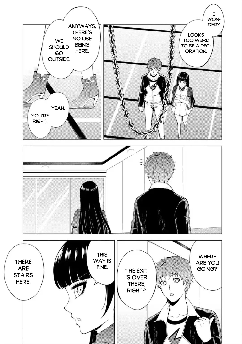 Ore no Genjitsu wa Ren'ai Game?? ka to Omottara Inochigake no Game datta Chapter 39 page 11 - Chapter 39