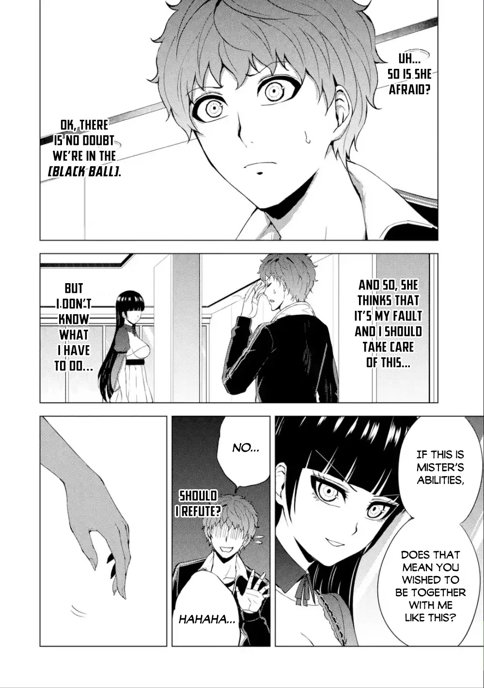 Ore no Genjitsu wa Ren'ai Game?? ka to Omottara Inochigake no Game datta Chapter 39 page 24 - Chapter 39
