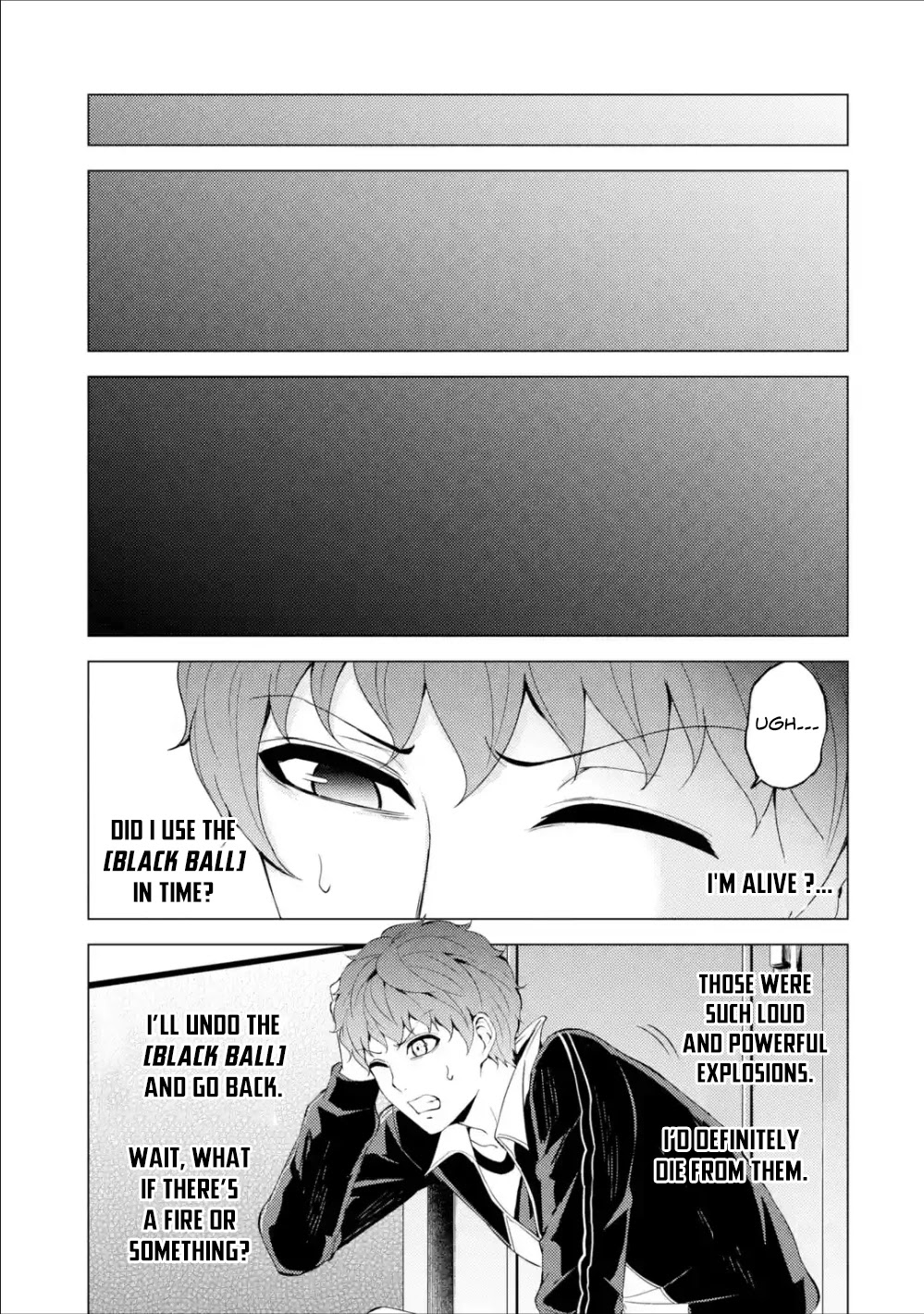 Ore no Genjitsu wa Ren'ai Game?? ka to Omottara Inochigake no Game datta Chapter 39 page 4 - Chapter 39