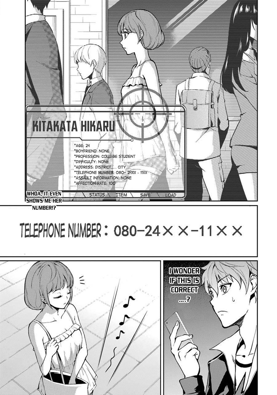 Ore no Genjitsu wa Ren'ai Game?? ka to Omottara Inochigake no Game datta Chapter 4 page 11 - Chapter 4: Truth and Lie